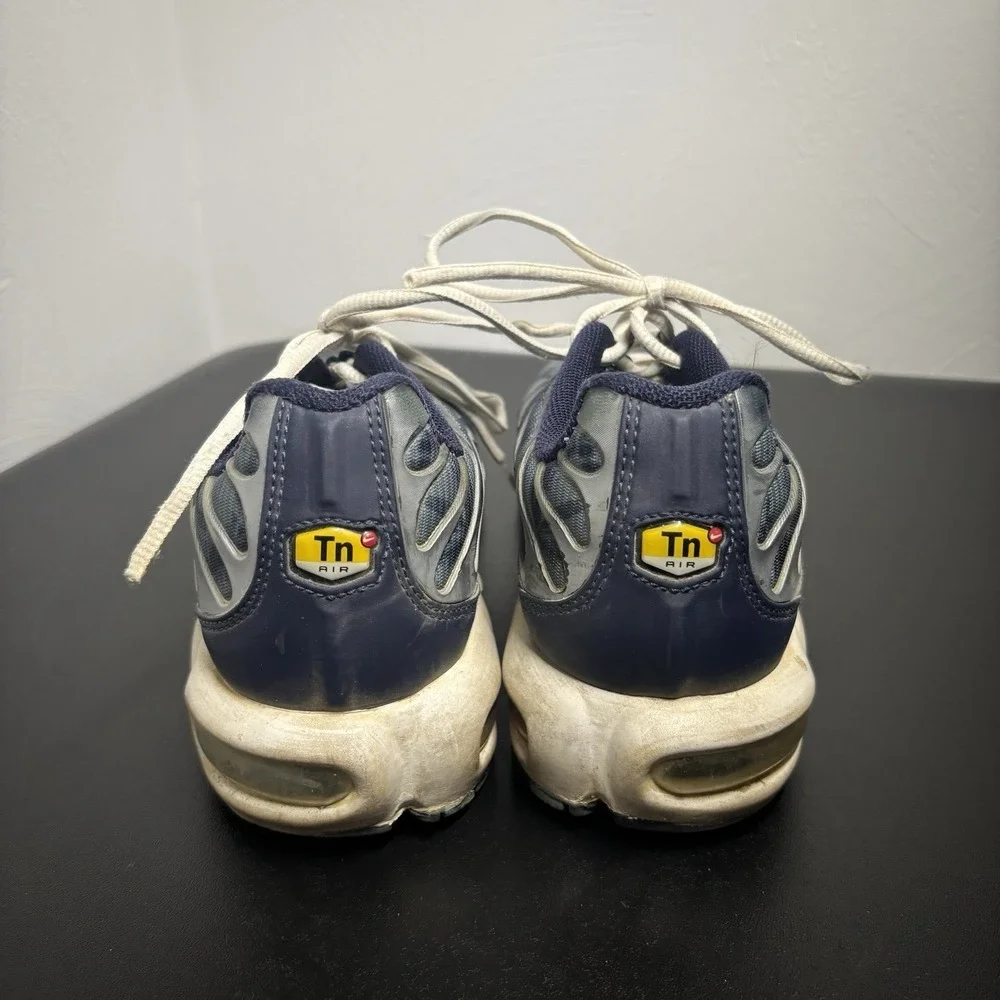 Nike Air Max Plus Men's Navy Palm Trees 604133-449 Size 9 2013‎